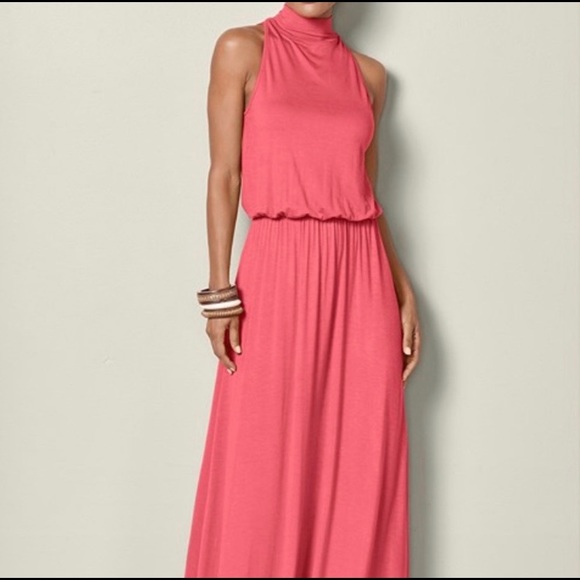 VENUS Dresses & Skirts - NWOT Venus coral maxi dress